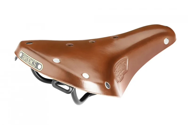 Brooks B17 Short Ladies Saddle in Brown