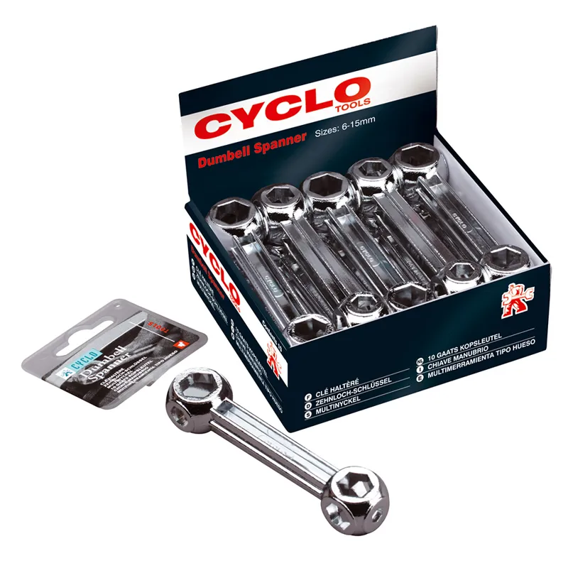 Cyclo 6-15mm Dumbell Spanner in Silver-1