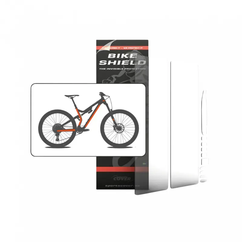 Bike Shield Full Kit Frame Protection in Clear