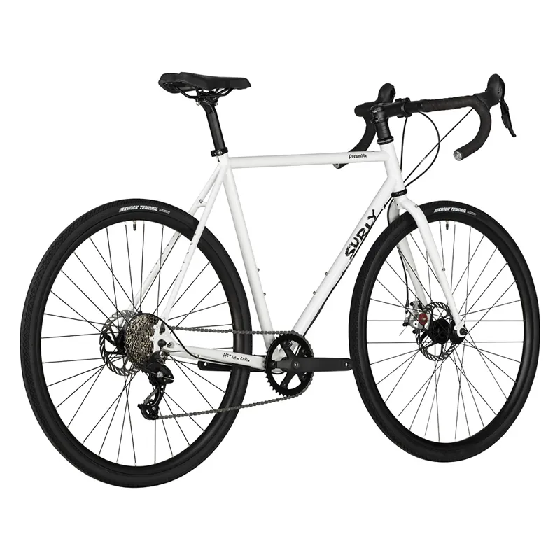 Preamble Drop Bar Bike Thorfrost White-2