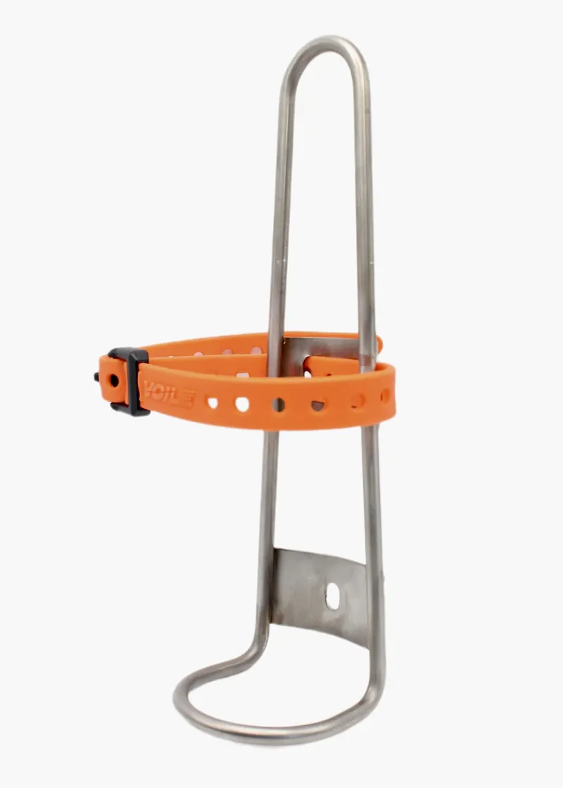 King Cage Mini Thing Titanium Cage and 12 inch Voile strap-3