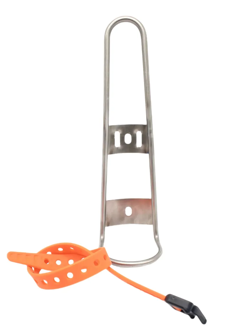 King Cage Mini Thing Titanium Cage and 12 inch Voile strap
