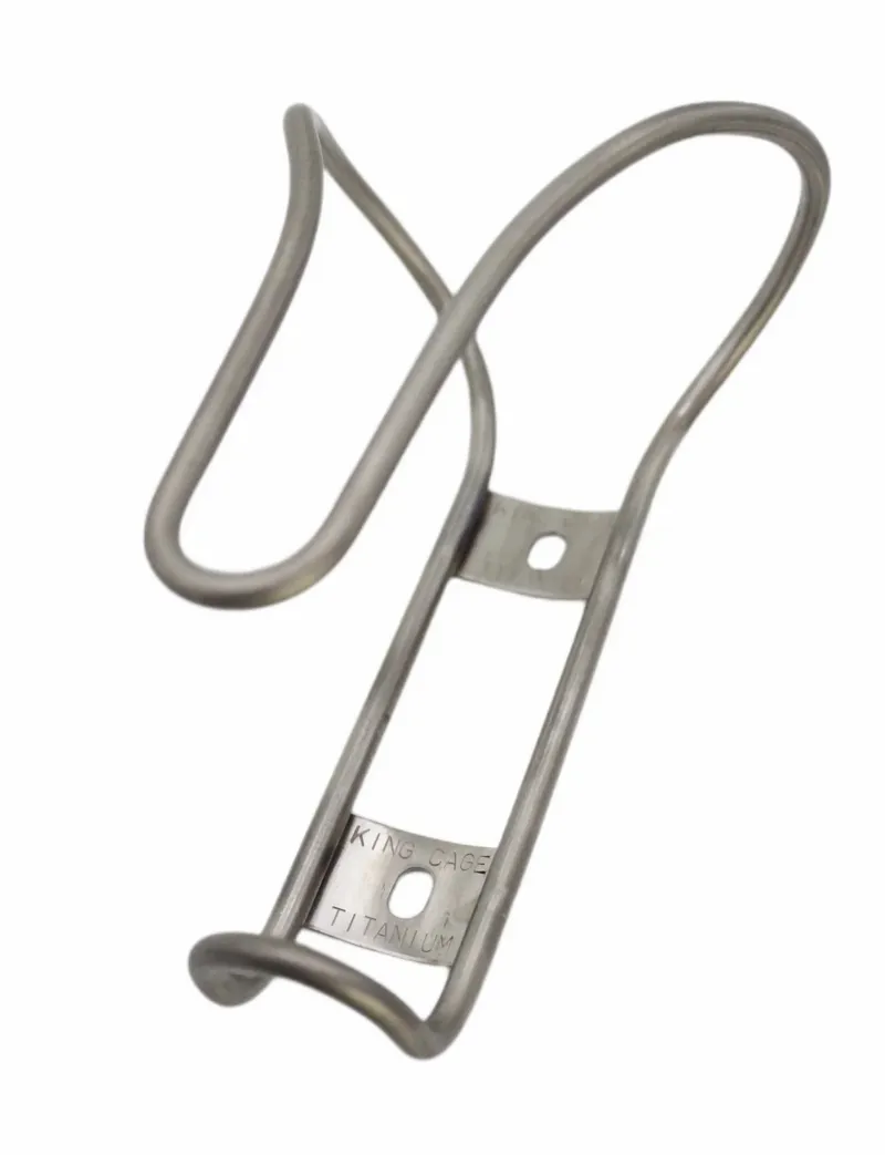 King Cage Iris Titanium Bottle Cage