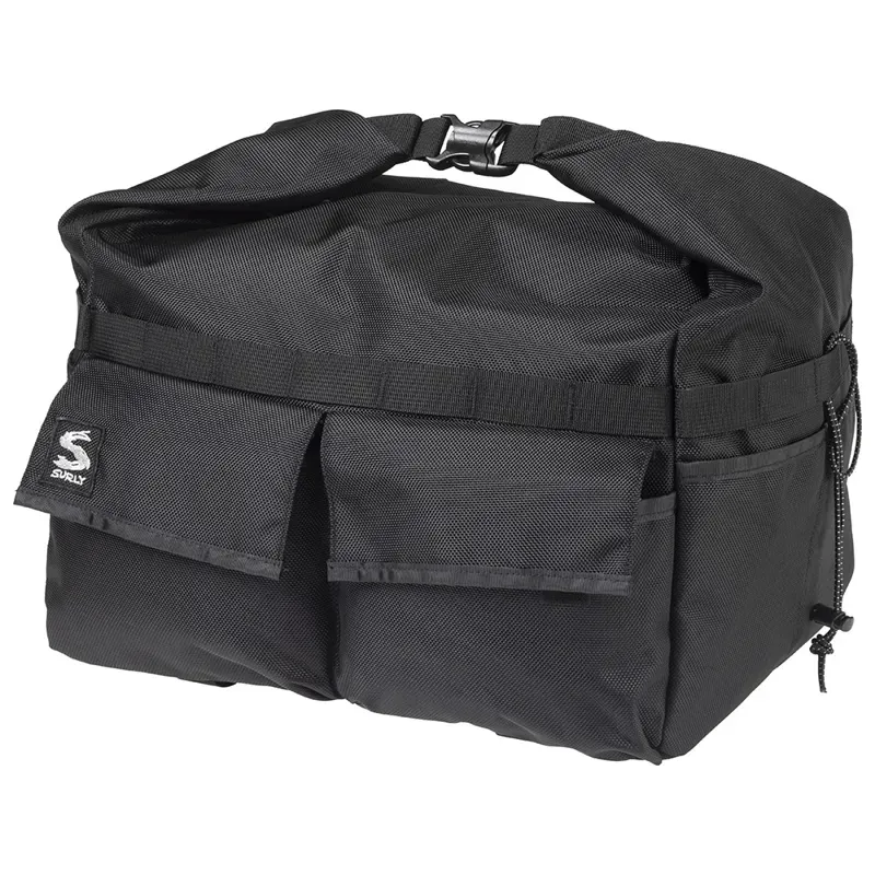 Porteur House Rack Bag Black