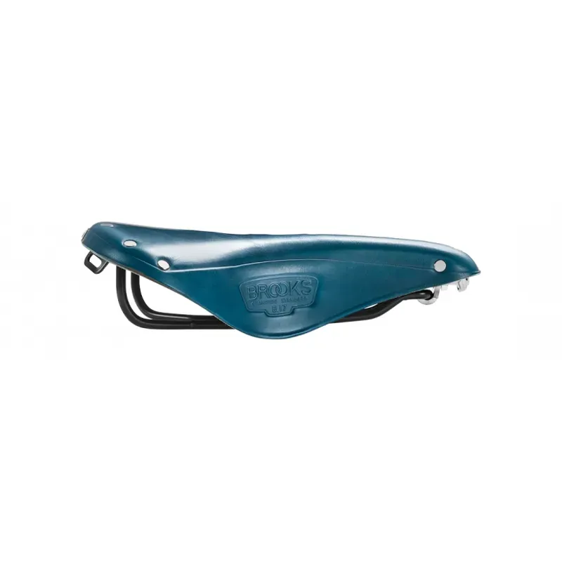 Brooks B17 175mm Steel Saddle in Teal-1