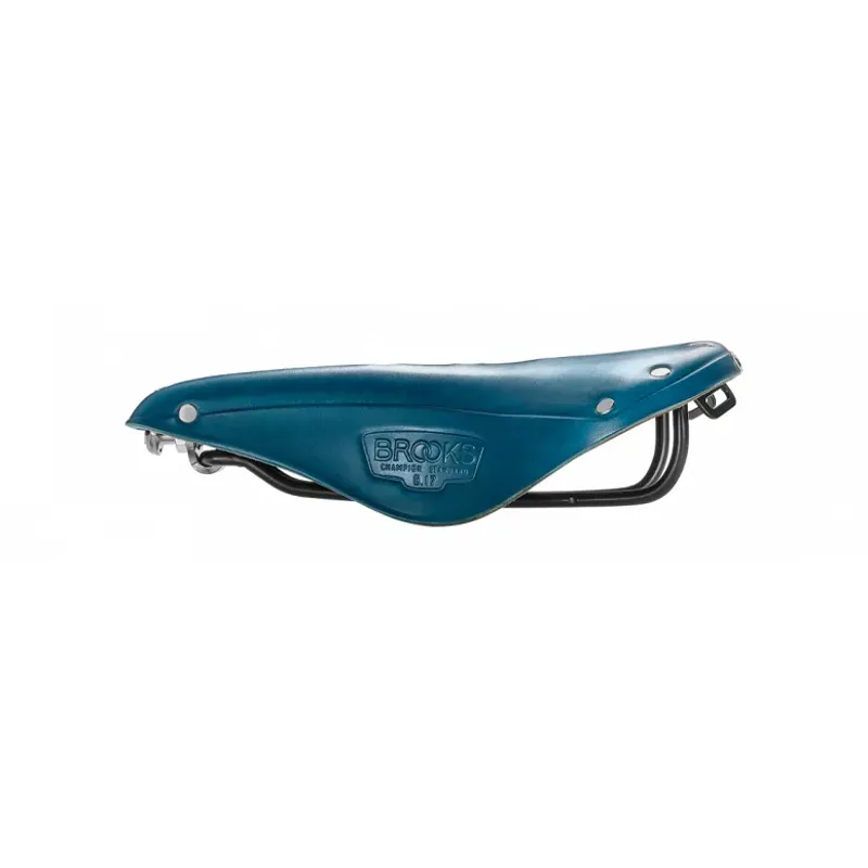Brooks B17 175mm Steel Saddle in Teal-2