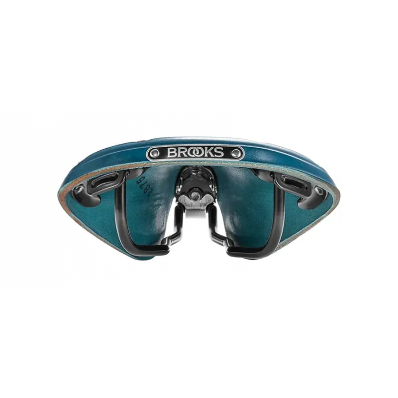Brooks B17 175mm Steel Saddle in Teal-5