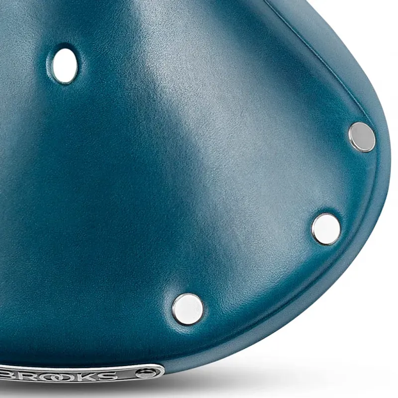Brooks B17 175mm Steel Saddle in Teal-8