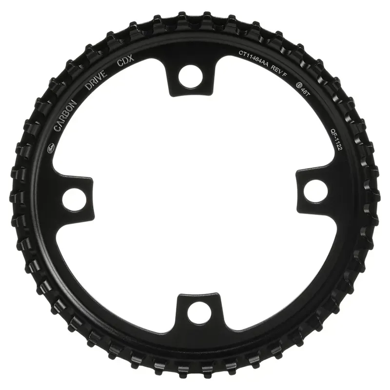 Gates CDX Front Sprocket - 4-Bolt 104BCD Black-2