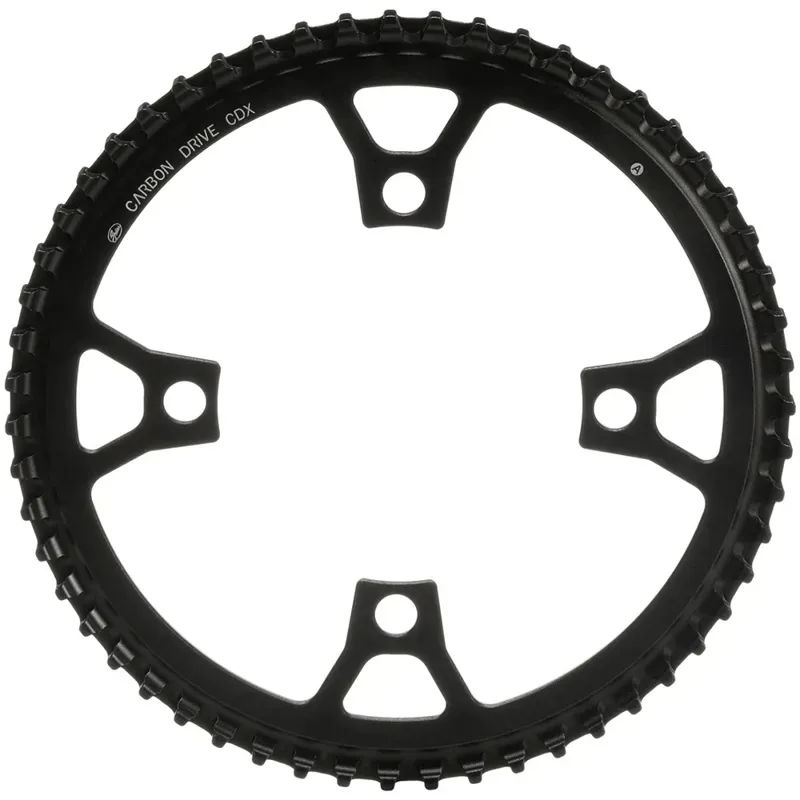 Gates CDX Front Sprocket - 4-Bolt 104BCD Black-4