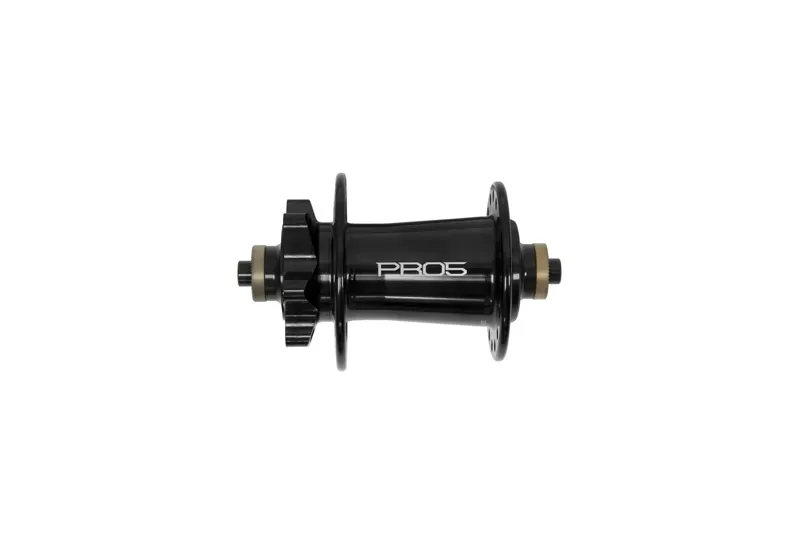PRO 5 Front 36H QR 6 bolt disc Black
