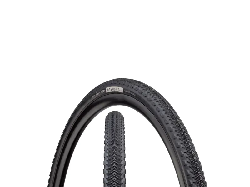 Teravail Cannonball 700x38c Tubeless Light/Supple Gravel Tire in Black