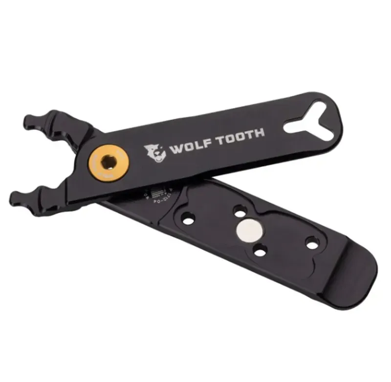 Wolf Tooth Pack Pliers in Gold