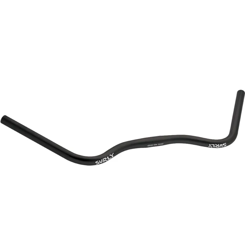 Surly Open 666mm 40mm Rise Handlebars in Black