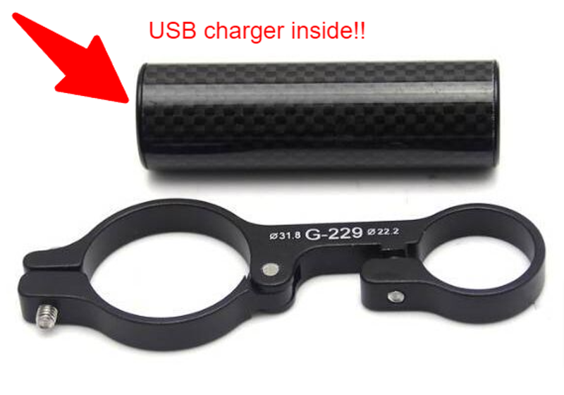 Klite Micro USB charger - choose box or bar mount-4