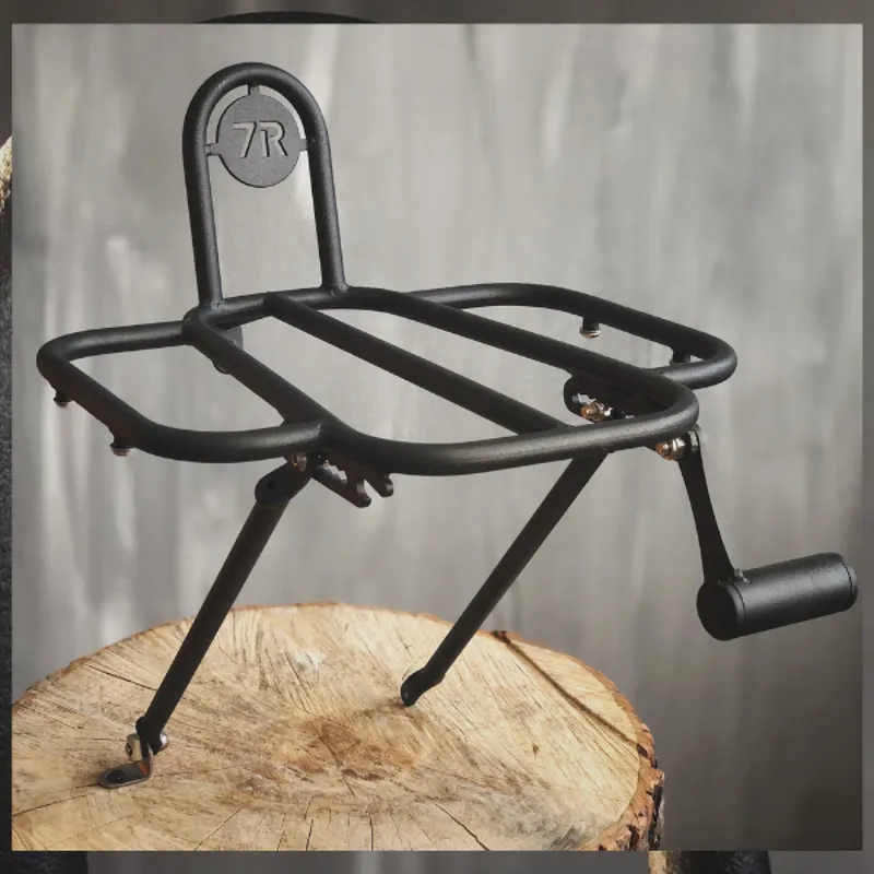 7R 7ROADS FRONT LUGGAGE RACK BLACK