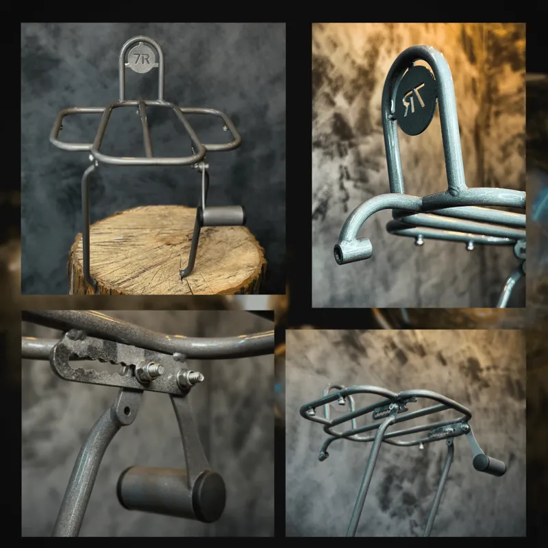 7R 7ROADS FRONT LUGGAGE RACK RAW