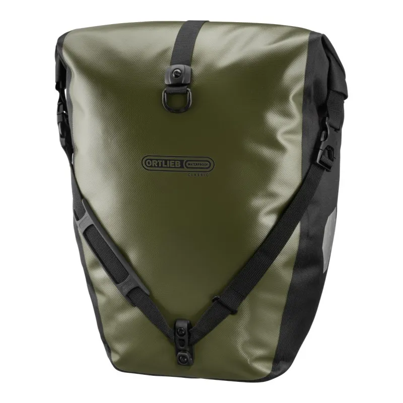 Ortlieb BACKROLLER CLASSIC PANNIERS 40L PAIR OLIVE-1