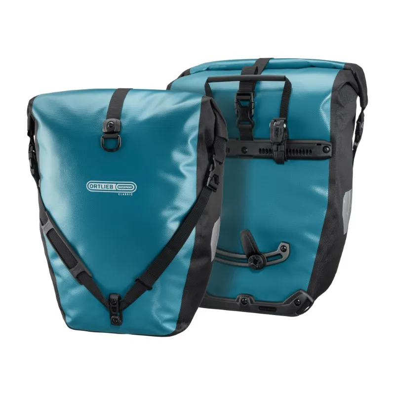 Ortlieb BACKROLLER CLASSIC PANNIERS 40L PAIR PETROL BLUE