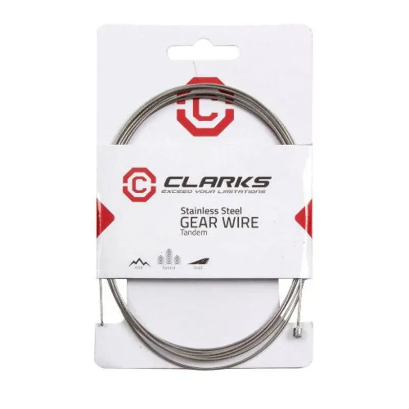 Clarks Stainless Steel Tandem Gear Inner 3060mm in Silver