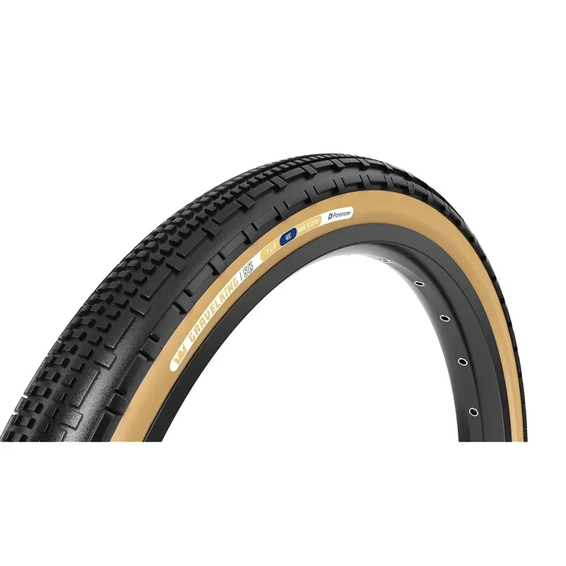Panaracer GravelKing SK TLR Gravel Tyre in Black/Brown