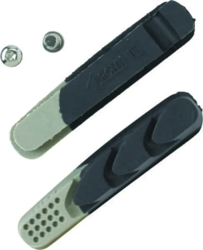 Aztec Plus Road Brake Block Inserts in Grey