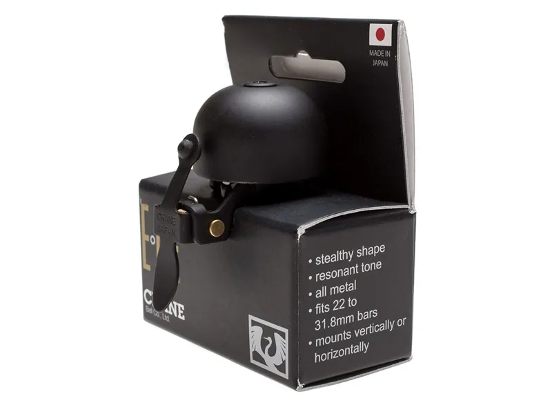 Crane Bell All Stealth Brass Black