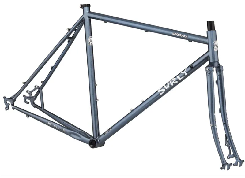 Surly Straggler 650b Frameset Cold Steel Blue