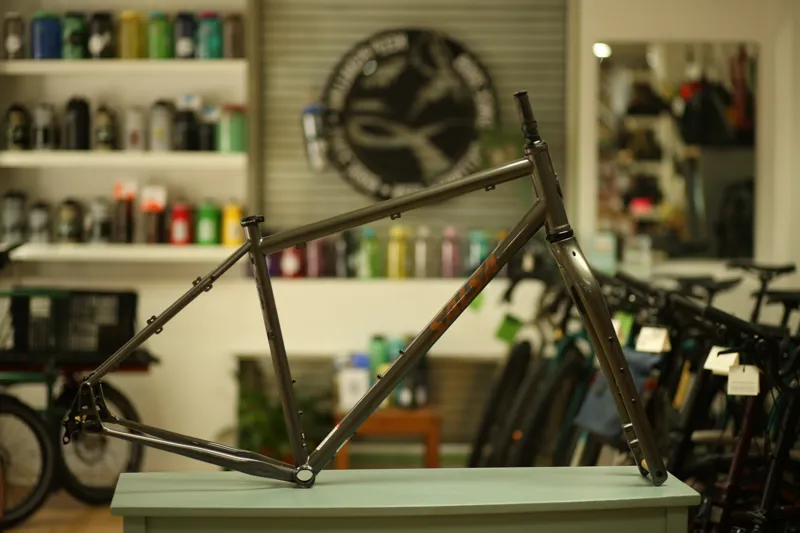 Salsa Fargo Frameset Ex Display Large Grey-2