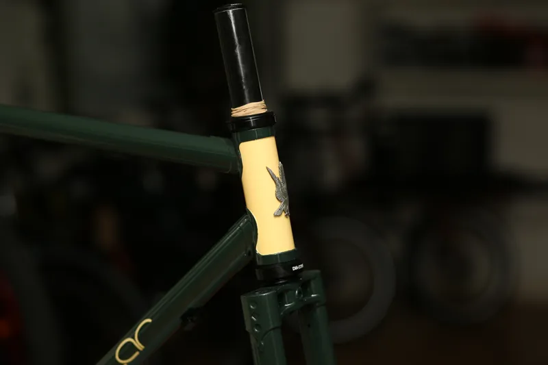 Singular Peregrine mk4 frameset med ex display green-1