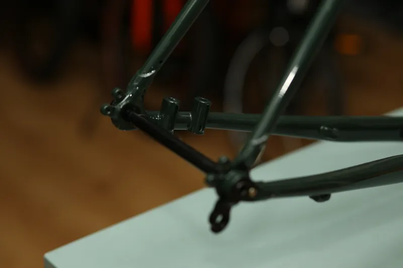 Singular Peregrine mk4 frameset med ex display green-7
