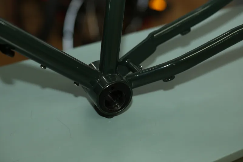 Singular Peregrine mk4 frameset med ex display green-2