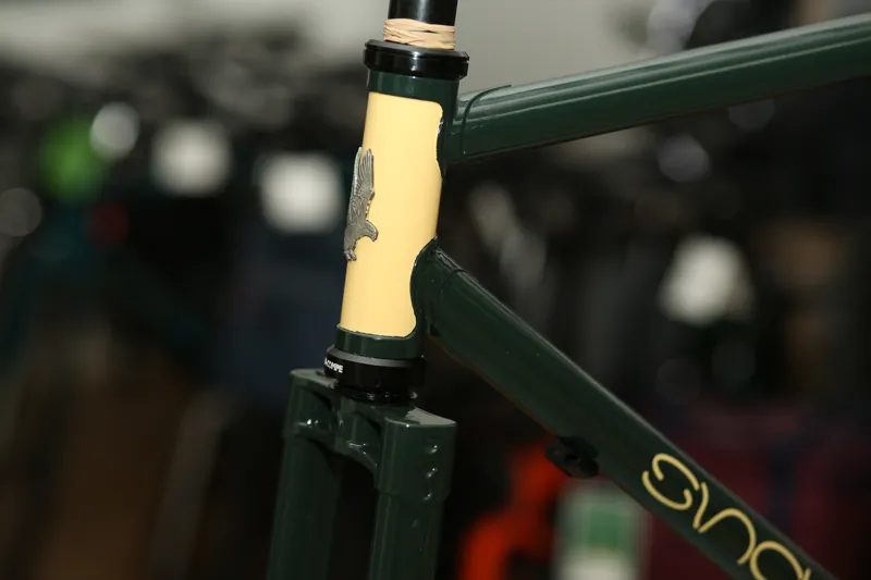 Singular Peregrine mk4 frameset med ex display green-3