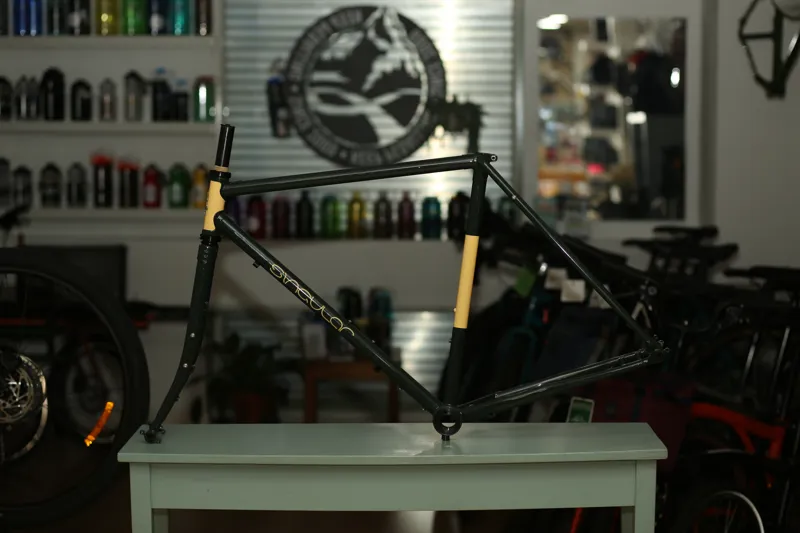 Singular Peregrine mk4 frameset med ex display green-5