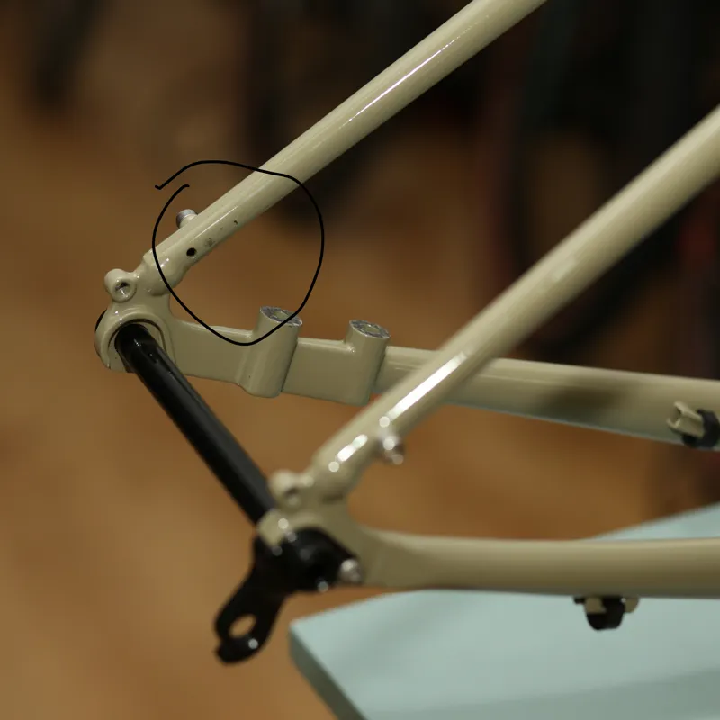Ex Display Singular Gryphon frameset Medium Green-8