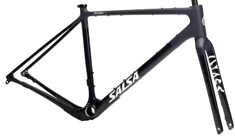 Salsa Flyway C DLX Frameset Midnight Carbon