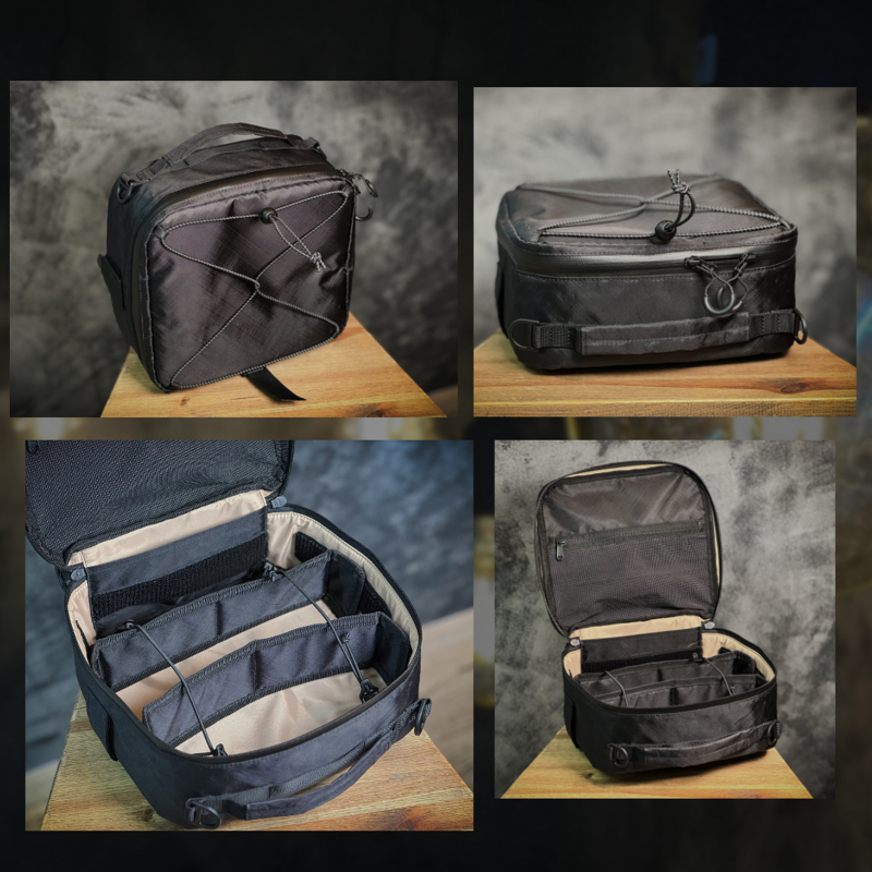7 Roads Lunch Box basket bag - Black-2