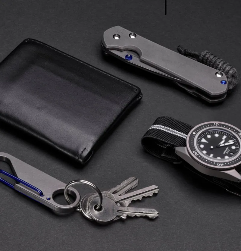 Spurcycle Titanium Key Clip-2