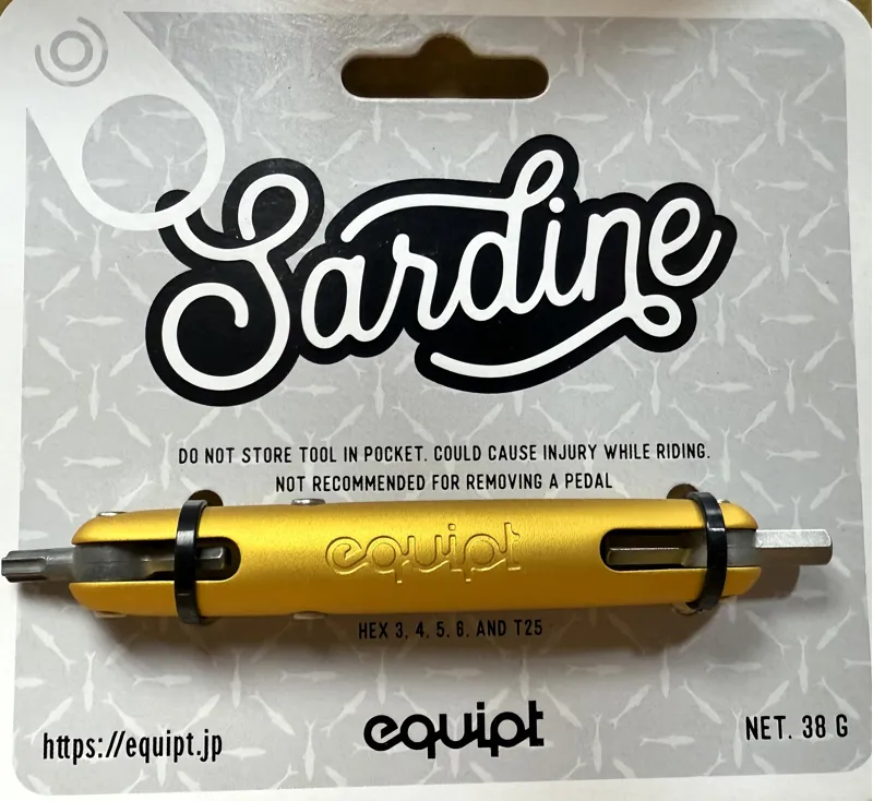 Equipt Sardine Multitool Gold
