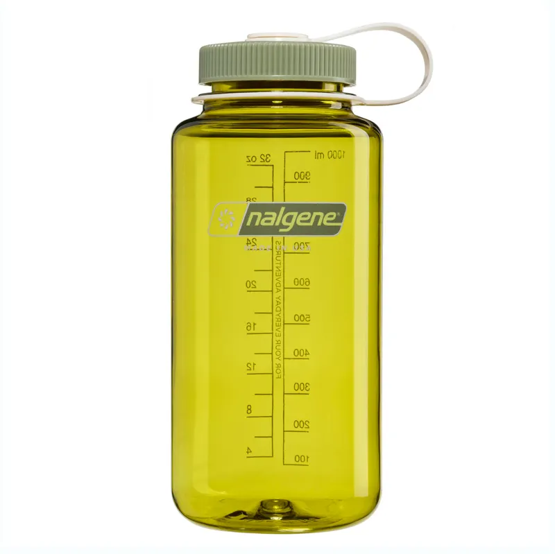 Nalgene Wide Mouth 1L Tritan Sustain Endive Oil Green Cap