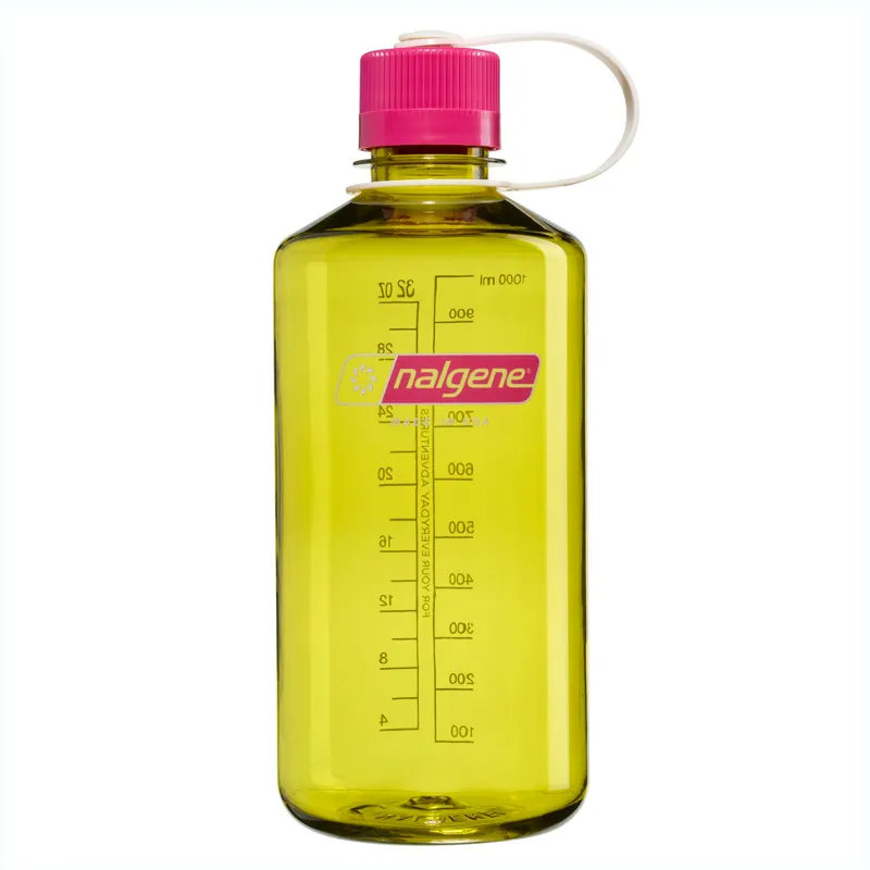 Nalgene Narrow Mouth 1L Tritan Sustain Endive Fuschia Purple Cap