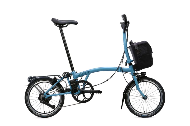 Brompton Electric C Line with SuperRoll+ - 4-speed - Cloud Metallic