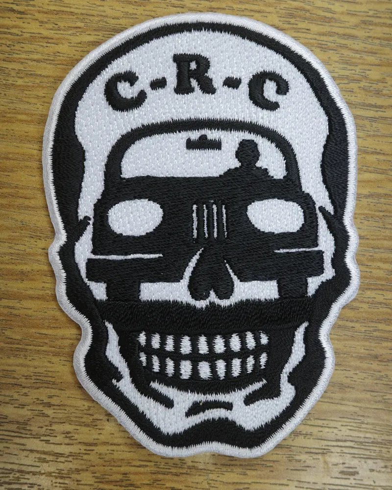 Cars R Coffins SKAR Patch Skull