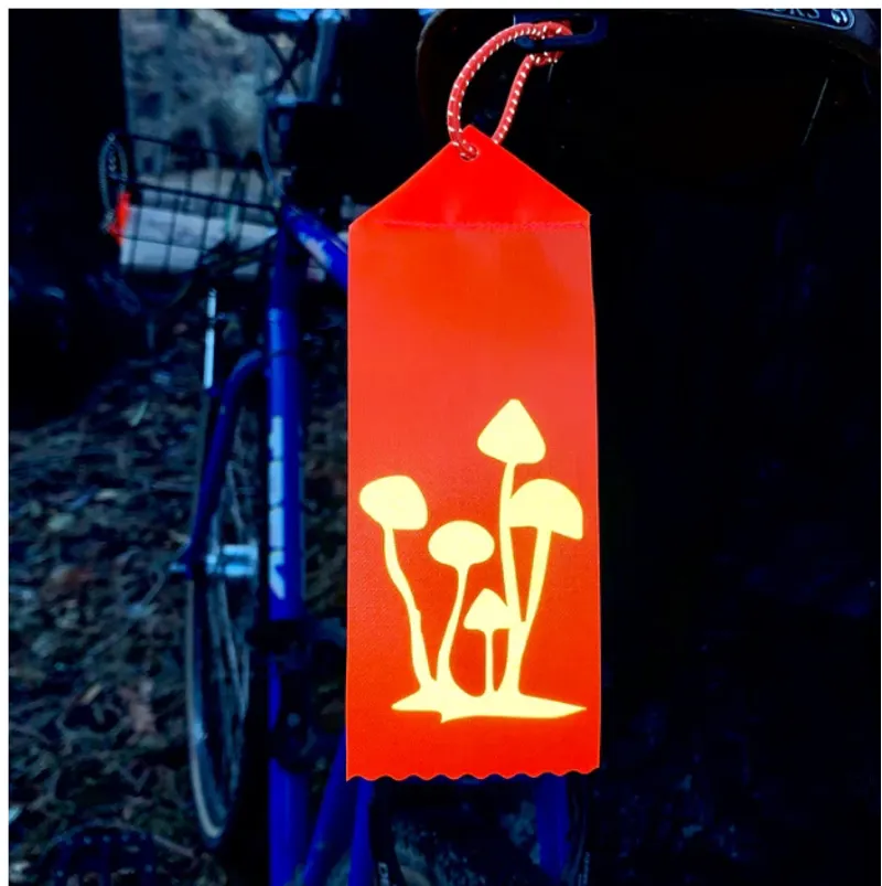 Safety Pizza Shroom Ribbon