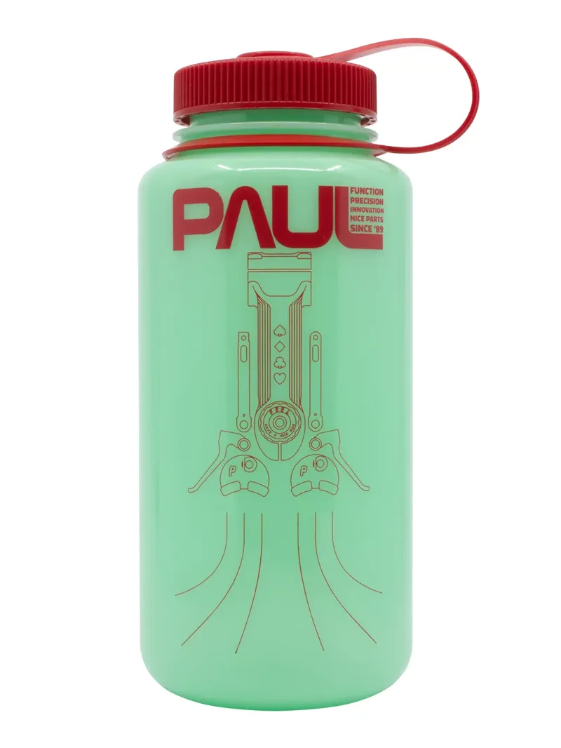 Paul Glow in the Dark Nalgene Bottle Green