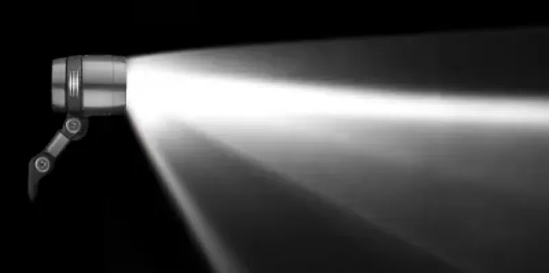 Busch+Müller IQ-X 100 Lux Front Dynamo Light Silver-3