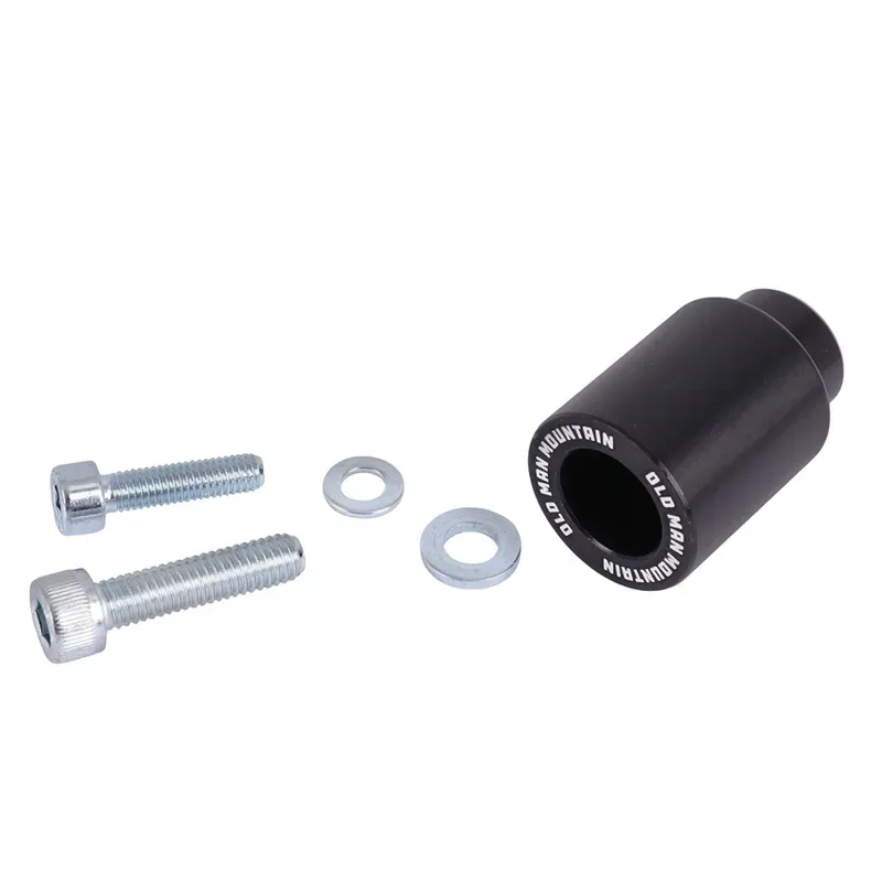 Old Man Mountain Headlight Mount Black front