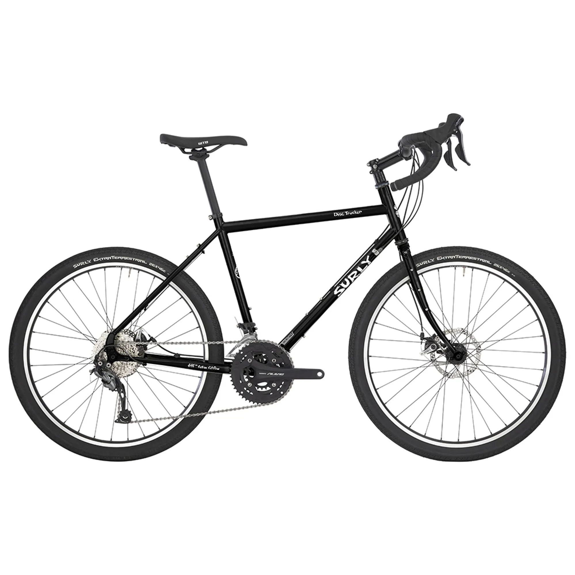 Disc Trucker Bike 26 inch wheels Black - Main Image