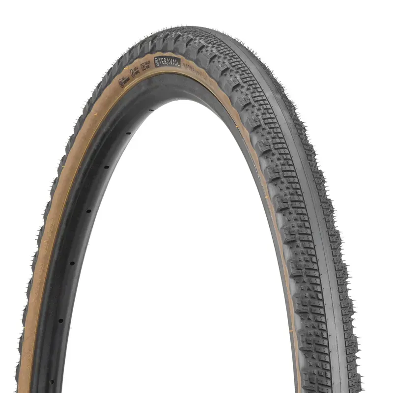 Teravail Washburn 700x38 Tubeless Folding Tire in Black-Tan