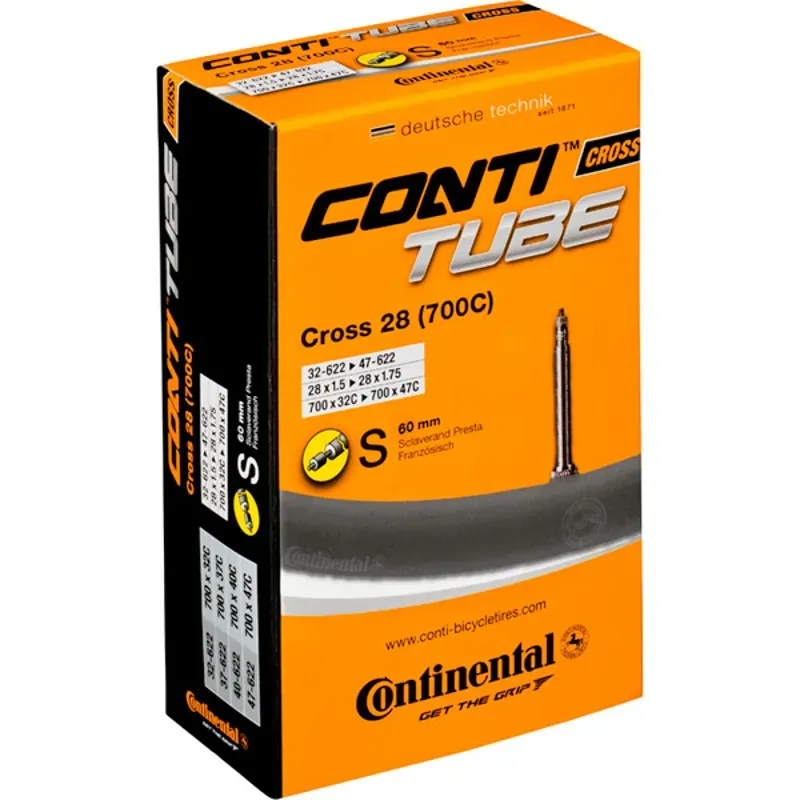 Continental Cross 28 (700 X 32 - 42mm) Presta Long Valve - 60mm ne